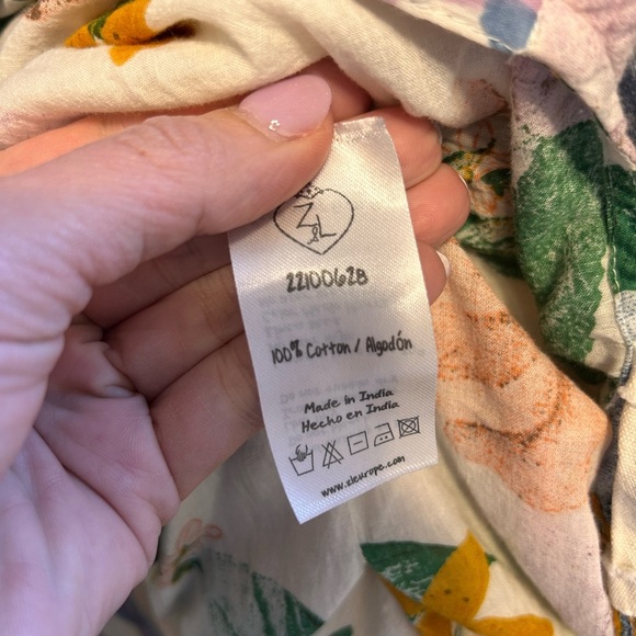 Z&L floral bathing suit coverup or dress with tassels - Picture 8 of 12